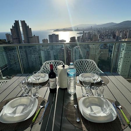 Highrise Apartment With Stunning Views From Private Balcony 85 Бенидорм Екстериор снимка